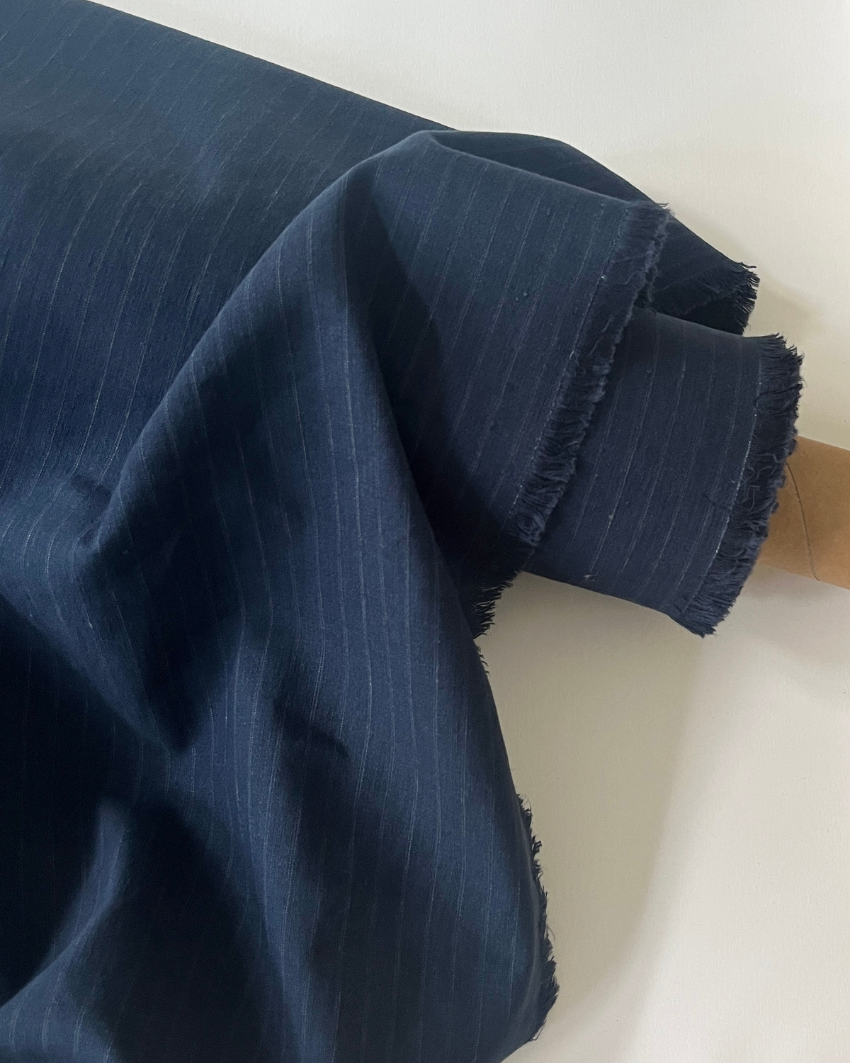 COTTON ITALY – DARK BLUE STRIPE 0,5M