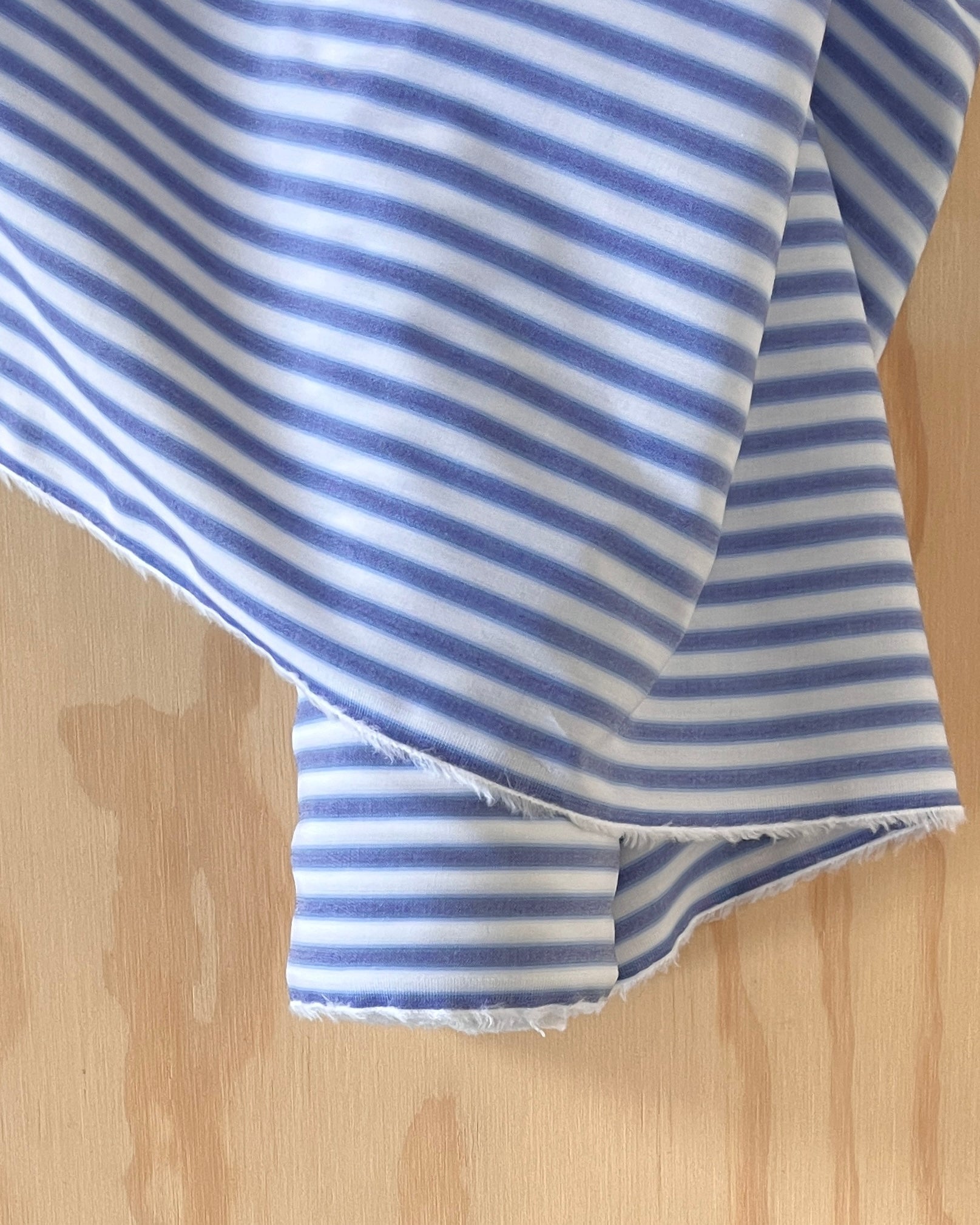 Everyday Shirt—Cotton Blue Gradient Stripe—Small