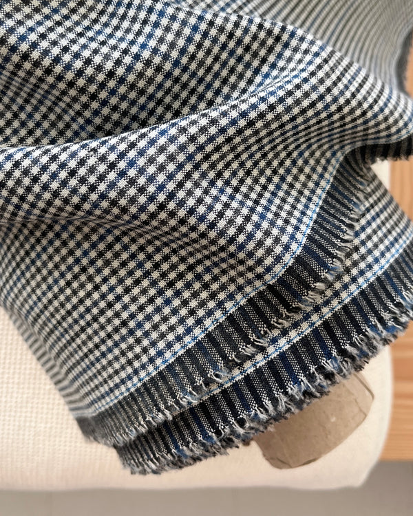 Arc Dress—Wool Blend Tiny Check—1 Yr