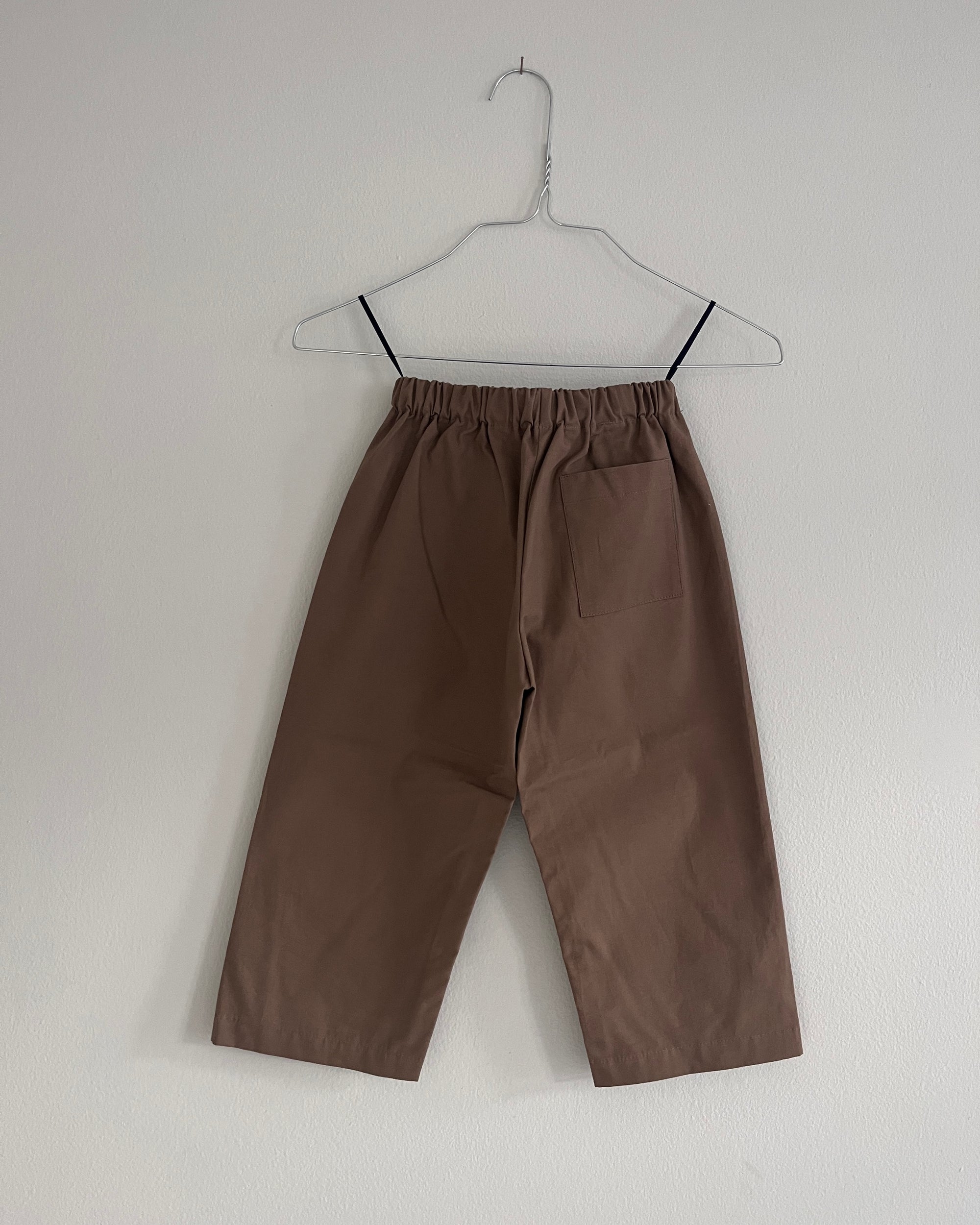 Favorite Pants—Cotton Milk Chocolate—2 Yrs