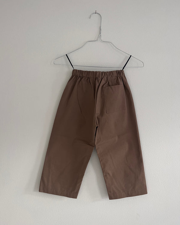 Favorite Pants—Cotton Milk Chocolate—2 Yrs