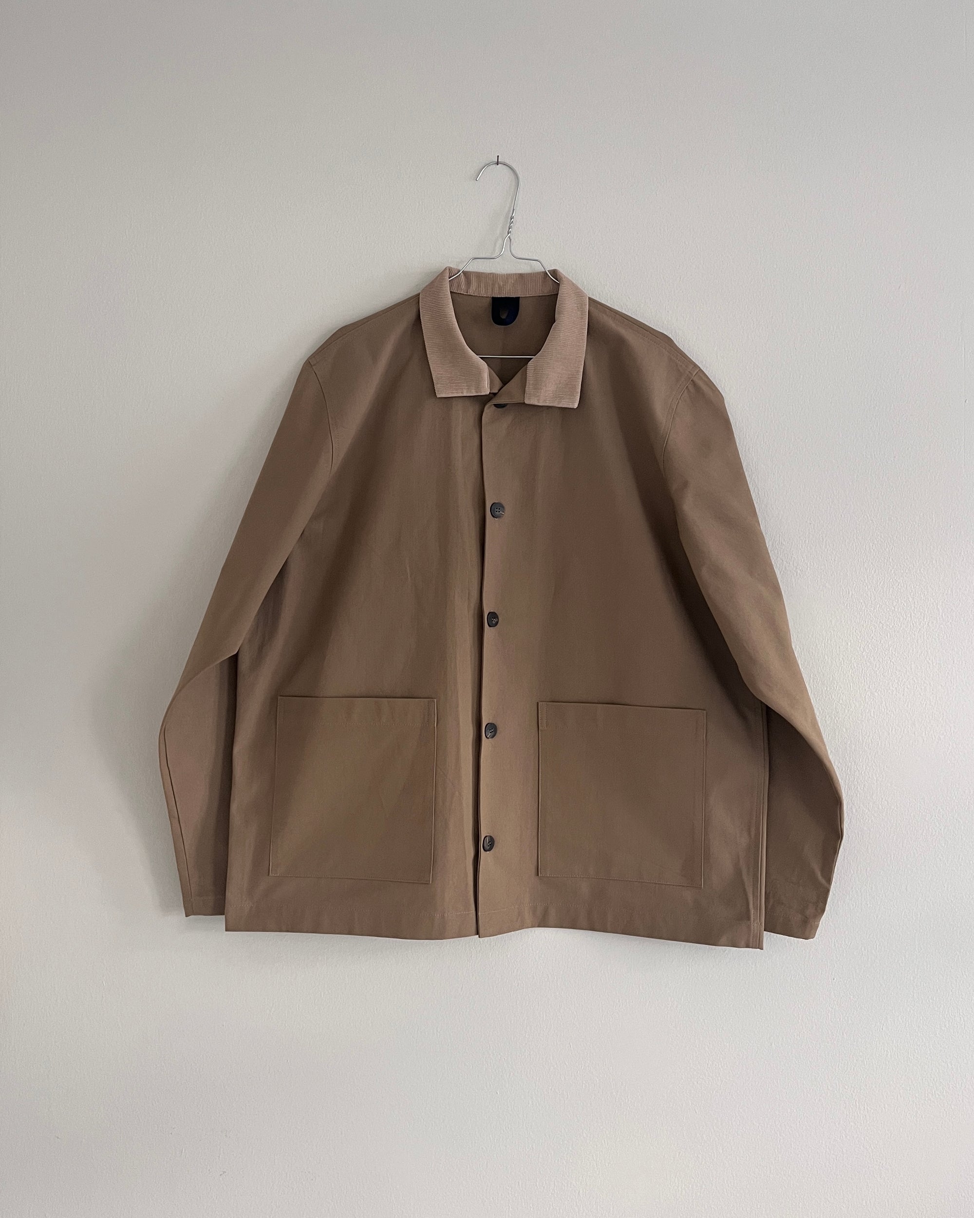 Everyday Jacket—Cotton Light Brown—X-Large