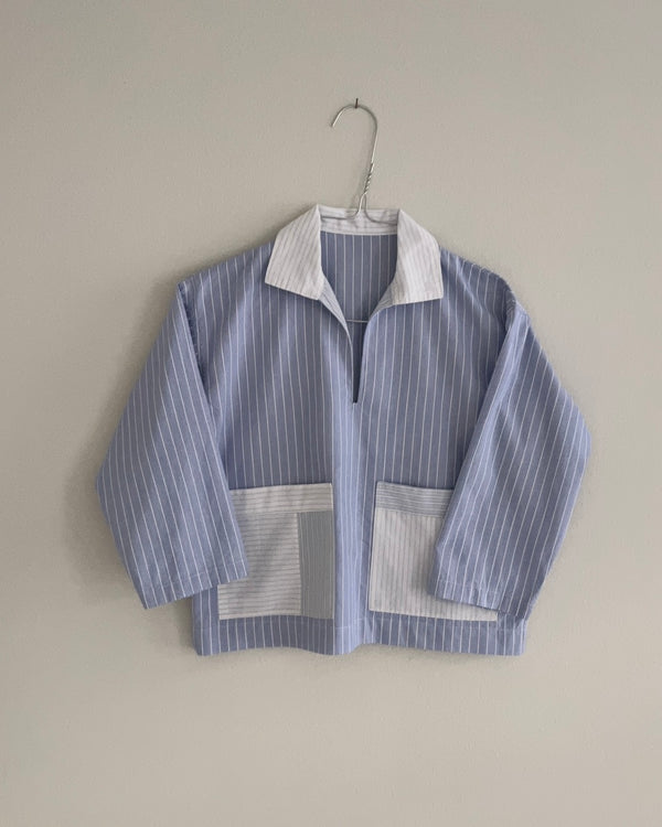 Favorite Shirt—Mixed Shirting Blue